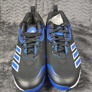 Adidas Icon 6 Bounce Mens Baseball Cleats Shoes Blue/Black FV9350 (NWT) Size 12